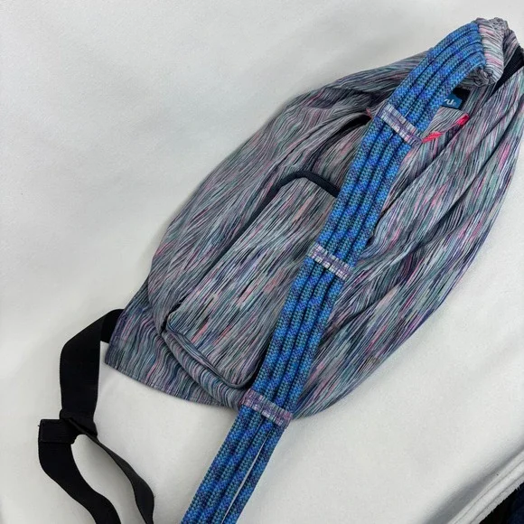 KAVU Rope Sling Bag Retired Ikat Stripe Crossbody Backpack Multicolor - Picture 6 of 8